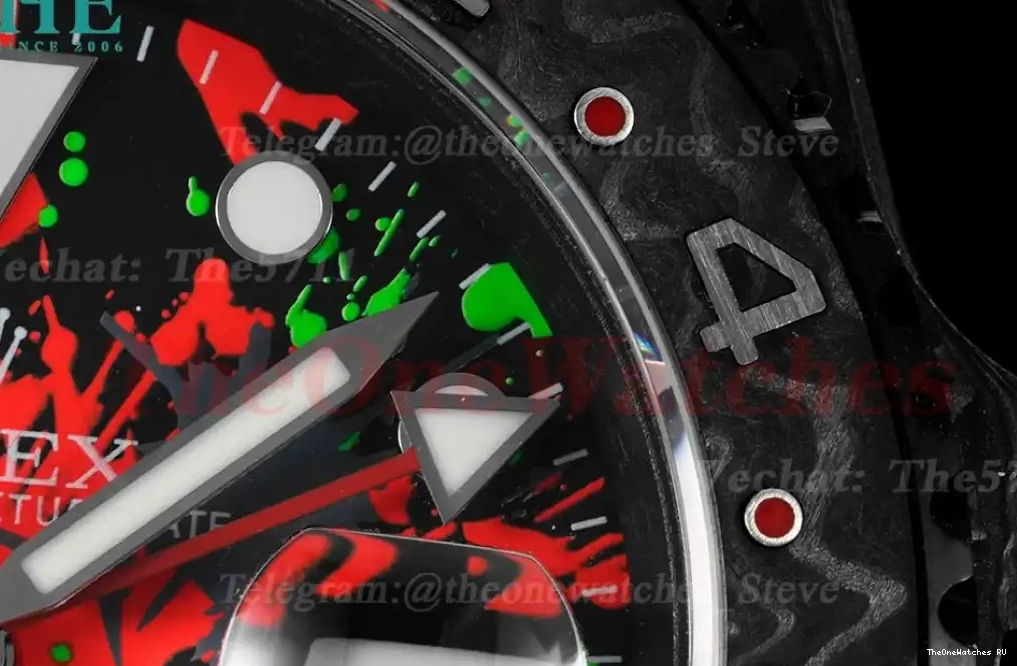 GMT FC DIWF Motley Num A3285 Master 40mm NY DIW Dot II 0503